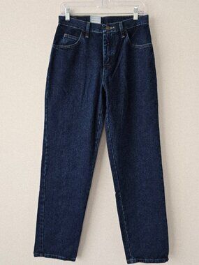 Wrangler Blues Relaxed Fit Jeans Dark Wash Women 4 NWT
